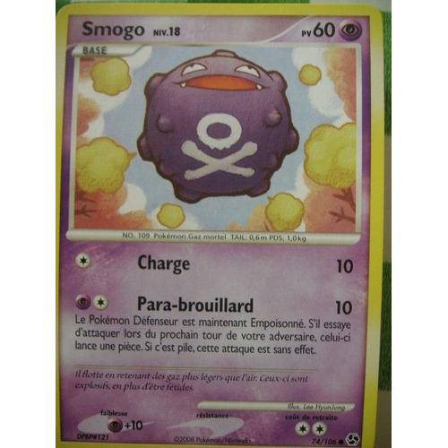 Pokemon - Smogo Niv.18 - Duels Au Sommet 74/106