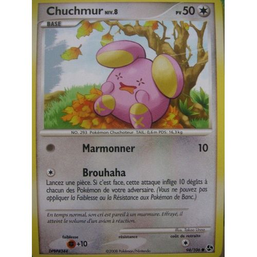 Pokemon - Chuchmur Niv.8 - Duels Au Sommet 94/106