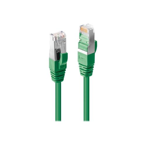 Lindy - Câble réseau - RJ-45 (M) pour RJ-45 (M) - 30 cm - 6.2 mm - SFTP, PiMF - CAT 6 - sans halogène, moulé, sans crochet, prise en charge de Gigabit Ethernet - vert