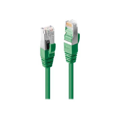 Lindy - Cordon de raccordement - RJ-45 (M) pour RJ-45 (M) - 5 m - 6.2 mm - SFTP, PiMF - CAT 6 - sans halogène, sans crochet - vert