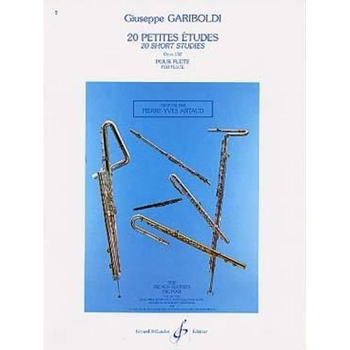 Gariboldi : 20 Petites Études Op 132 - Flûte - Billaudot