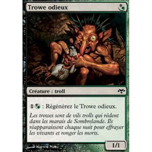 Trowe Odieux  - Magic Mtg - Coucheciel 125 - C