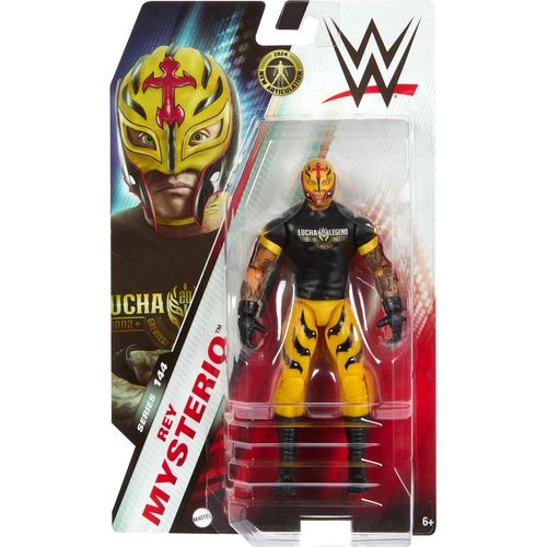Wwe Action Figure 6'' Collectible Rey Mysterio 144 Lucha Legend Action Figure