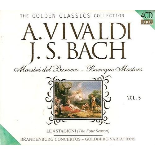 The Golden Classics Collection, Vol. 5 - A. Vivaldi ; J.S. Bach : Maestri Del Barocco - Baroque Masters