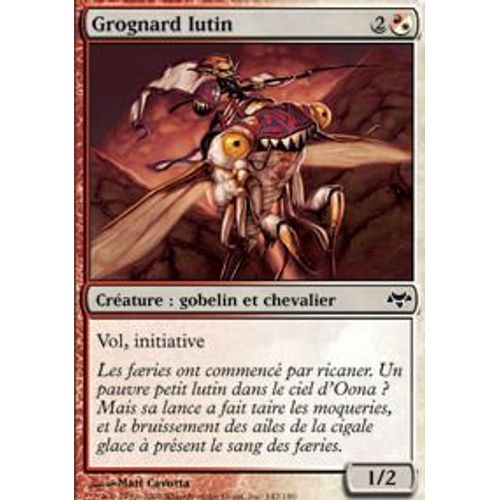 Grognard Lutin  - Magic Mtg - Coucheciel 142 - C