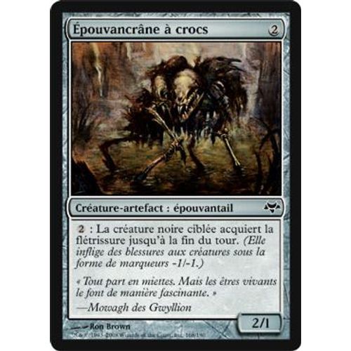 Épouvancrâne À Crocs  - Magic Mtg - Coucheciel 168 - C