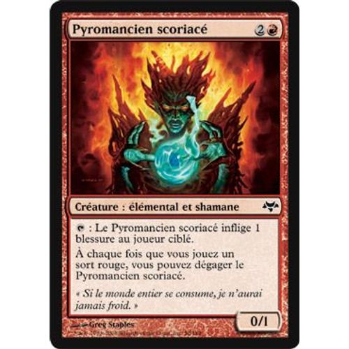 Pyromancien Scoriacé  - Magic Mtg - Coucheciel 50 - C