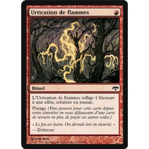 Urtication De Flammes  - Magic Mtg - Coucheciel 53 - C
