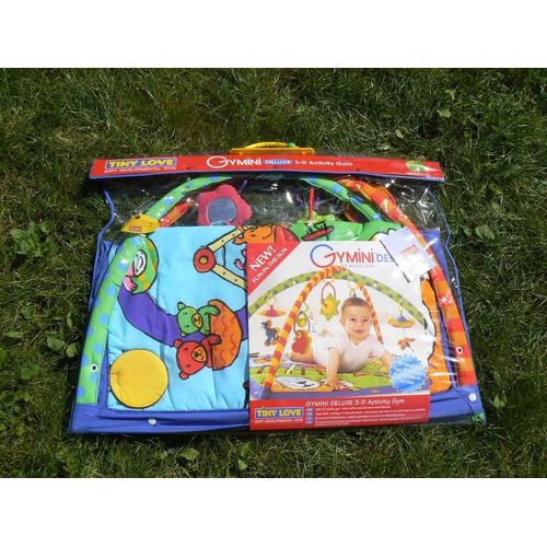 Tapis D'éveil Gymini Deluxe 3-D Activity Gym