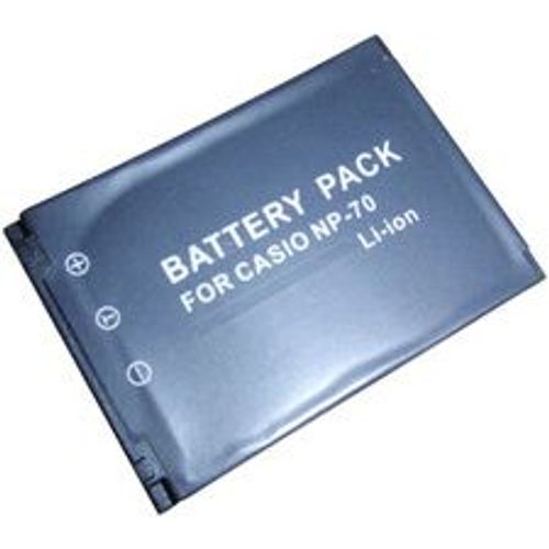 EF CAS70 - Pile pour appareil photo Li-Ion 1050 mAh - pour Casio EXILIM ZOOM EX-Z150, EX-Z155, EX-Z250