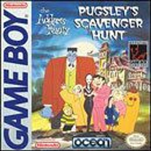 Famille Addams Pugsley's Scavenger Hunt Game Boy