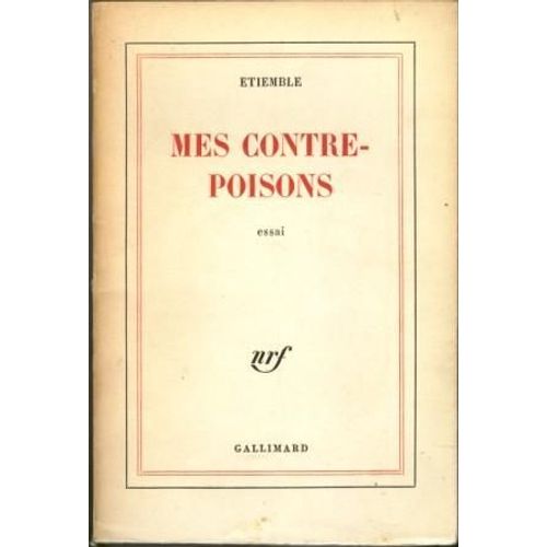 Mes Contre-Poisons