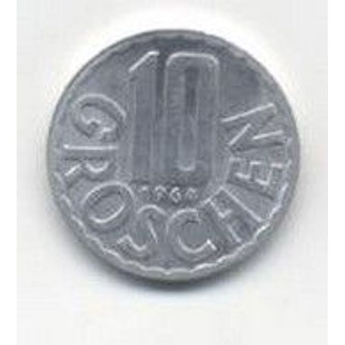 Autriche 10 Groschen 1964