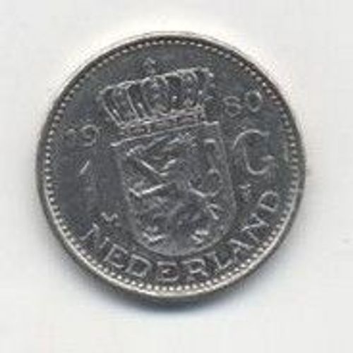 Pays-Bas 1 Guilder (Florin) 1980