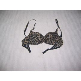 Christian Dior - Soutien-Gorge (Armatures) Imprimé Leopard 85b.