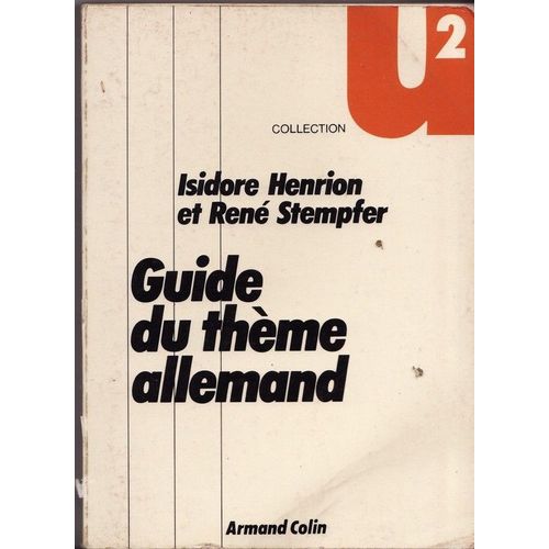 Guide Du Thème Allemand