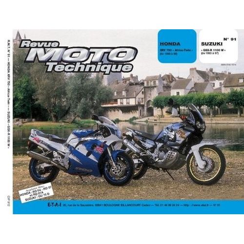 Revue Moto Technique Numero 91 : Honda Xrv750 Africa Twin Et Suzuki Gs