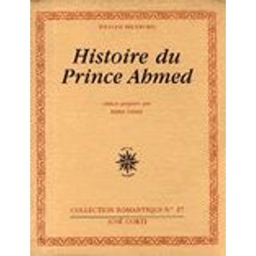 Histoire Du Prince Ahmed