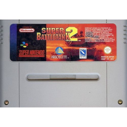 Super Battletank 2 Snes Super Nintendo