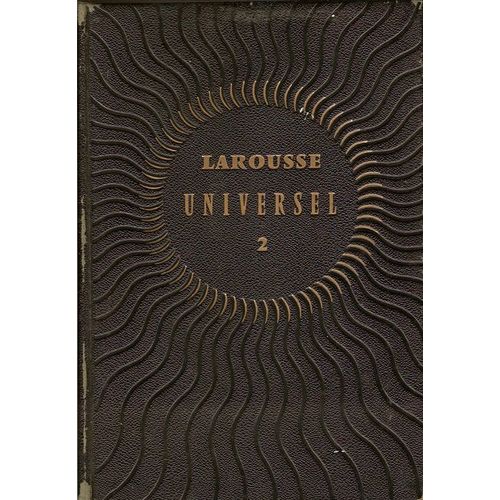 Nouveau Larousse Universel Tome Second