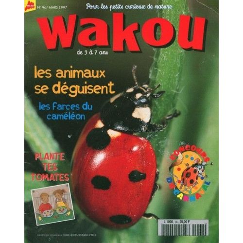 Wakou  N° 96 : Les Animaux Se Deguisent