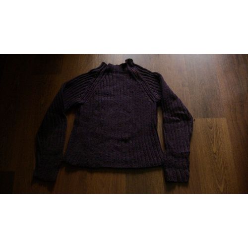 Pull Tricoté Main Taille 12/14 Ans