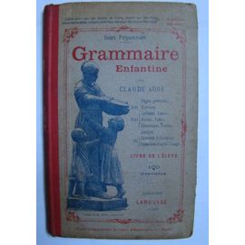 Claude Auge Grammaire pas cher - Meilleures offres neuf et