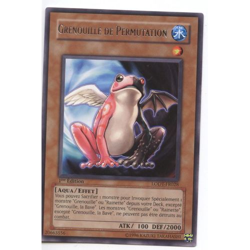 Yu-Gi-Oh! - Grenouille De Permutation - Lodt-Fr028 - Rare