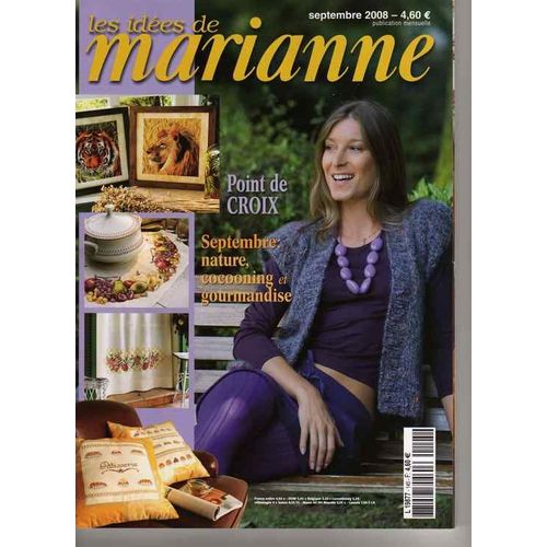Les Idées De Marianne  N° 145 : Point De Croix Et Tricots