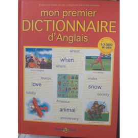 Mon Premier Dictionnaire D'anglais