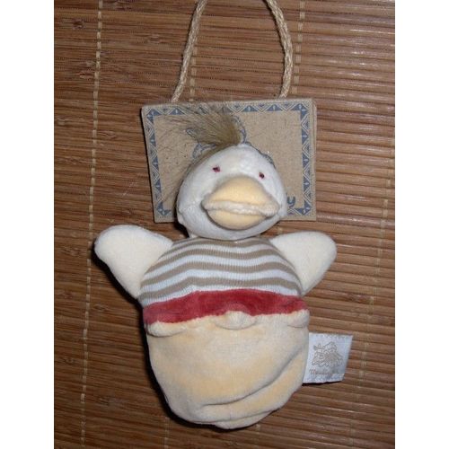 Doudou Moulin Roty Edouard Le Canard Musicale  "Piou Piou"
