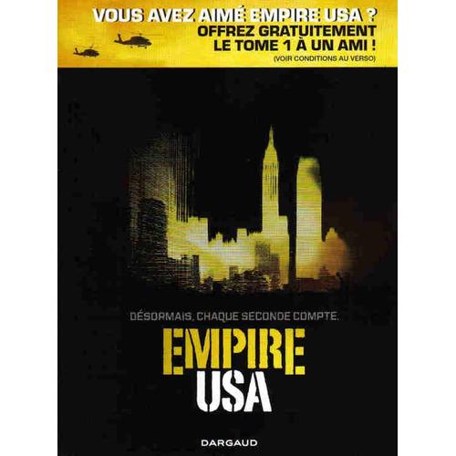 Plaquette  N° 0 : Plaquette Empire Usa Stephen Desberg