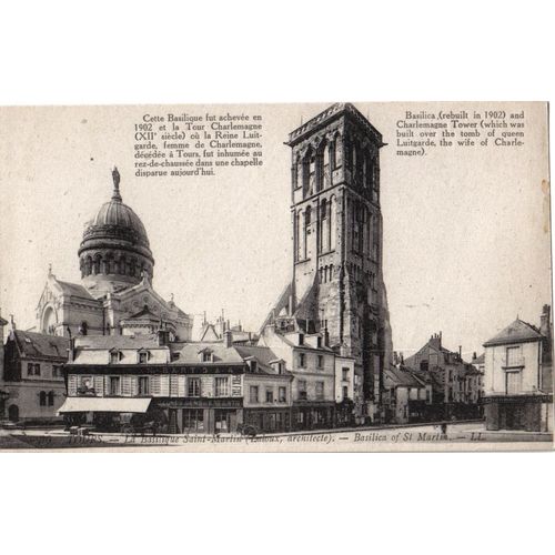 Carte Postale Ancienne, France, Centre, Indre Et Loire ( 37 ), Tours, La Basilique Saint Martin - N°36 L L