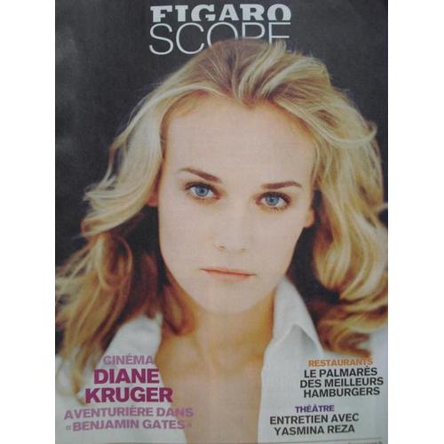 Figaro Scope  N° 19762 : Diane Kruger Aventuriere Dans Benjamin Gates