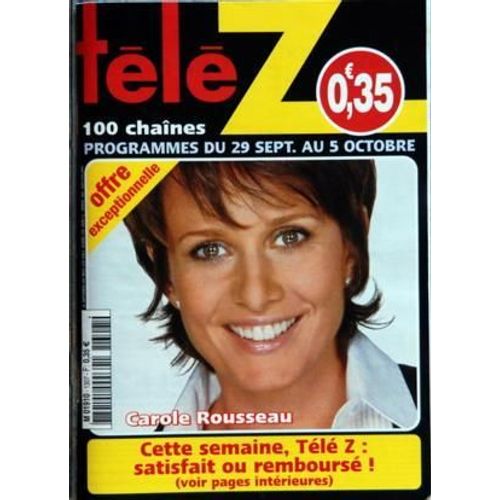 Tele Z N° 1307 Du 24/09/2007