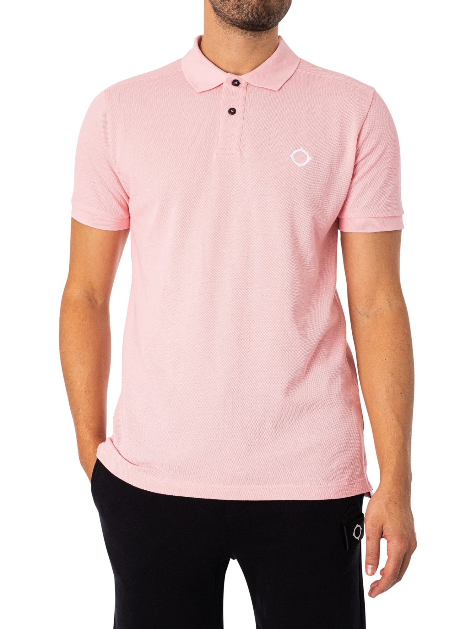 Ma.Strum Polo En Piqué, Rose