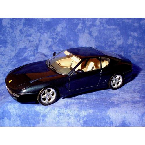 /Modèle vitrine/Neuf dans sa boîte/Top-État 1992 Burago 1:18 Ferrari 456 GT 