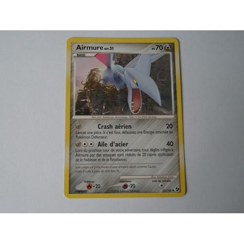 Carte Pokemon Airmure ( Niv.31 Pv 70 53/106 )