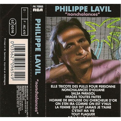 Philippe Lavil - Nonchalances
