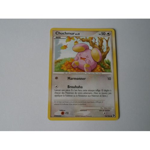 Pokemon - Carte Chuchmur - Niv 8 Pv 50 94/106