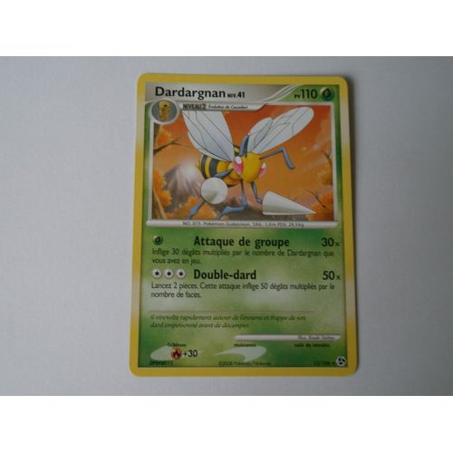 Pokemon - Carte Dardargnan - Niv 41 Pv 110 13/106