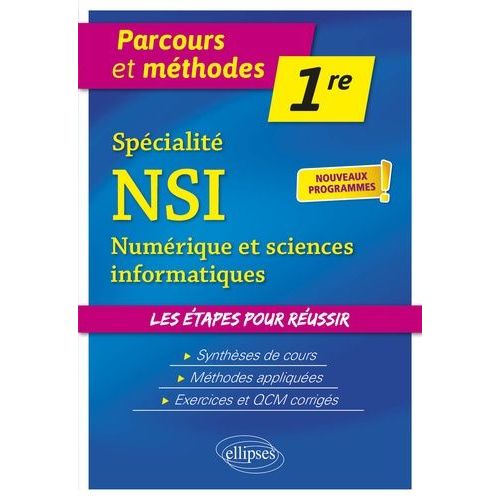 Spécialité Nsi (Numérique Et Sciences Informatiques) 1re