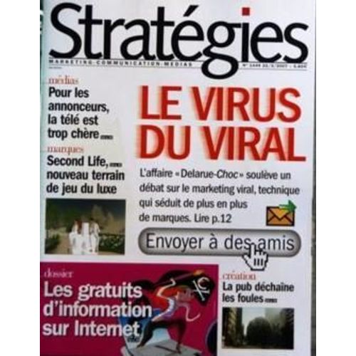 Strategies N° 1449 Du 22/03/2007