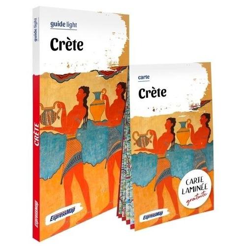 Crète - Avec 1 Carte Laminée 1/170 000