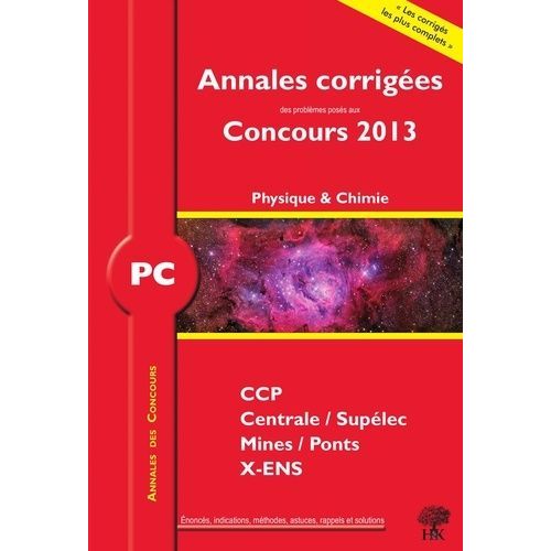 Physique Et Chimie Pc