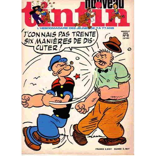 Nouveau Tintin  Nouvelle Serie N 8 N° 148 : Popeye