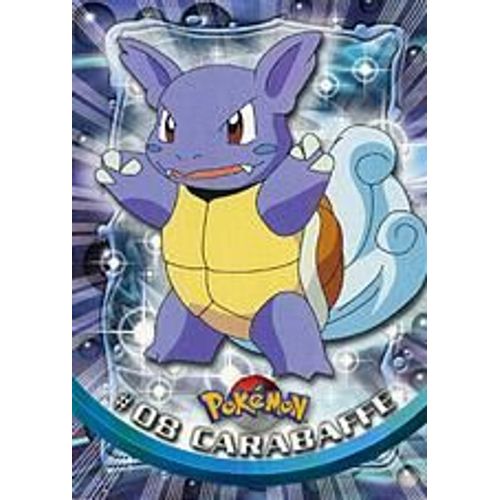 Carte Pokemon Topps - # 08 - Carabaffe - Série 1 - 1996-1999