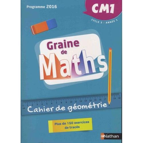 Mathématiques Cm1 Cycle 3 Année 1 Graine De Maths - Cahier De Géométrie