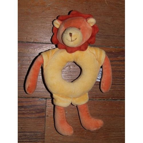 Lion Moulin Roty Doudou Hochet 22 Cms