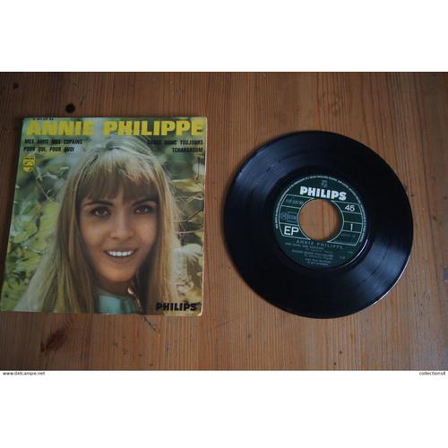 Annie Philippe Mes Amis Mes Copains Ep 1966 Rock Yeye Valeur +